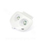 DOUBLE OPTIQUE TNT HALOGENE ADAPT. MBK 50 BOOSTER 1999-2003 / YAMAHA 50 BWS 1999-2003 BLANC *