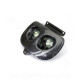 DOUBLE OPTIQUE TNT HALOGENE ADAPT. MBK 50 BOOSTER 1999-2003 / YAMAHA 50 BWS 1999-2003  IMIT CARBONE *