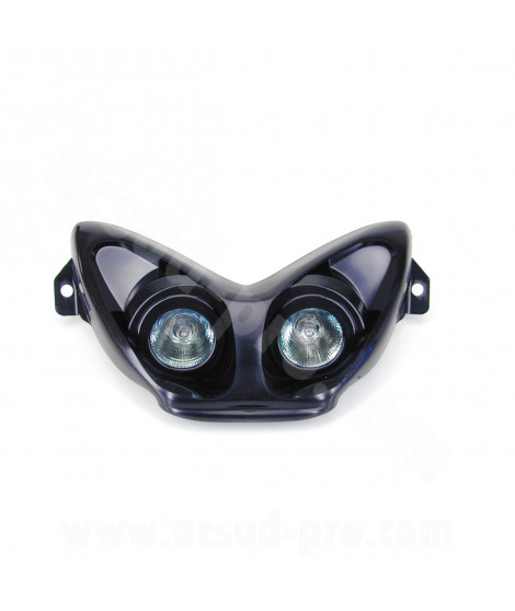 DOUBLE OPTIQUE TNT HALOGENE FUTURA ADAPT. YAMAHA NITRO / AEROX NOIR *