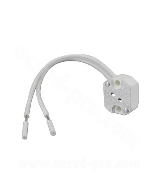 DOUILLE CERAMIQUE POUR AMPOULE / LAMPE DICHROIQUE