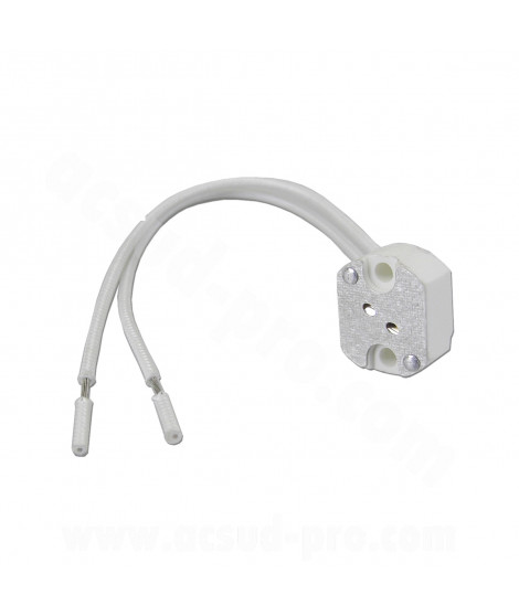 DOUILLE CERAMIQUE POUR AMPOULE / LAMPE DICHROIQUE