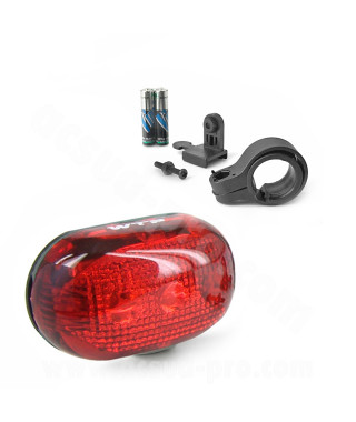 ECLAIRAGE VELO ARRIERE A PILES WTP SPORT ET OUTDOOR