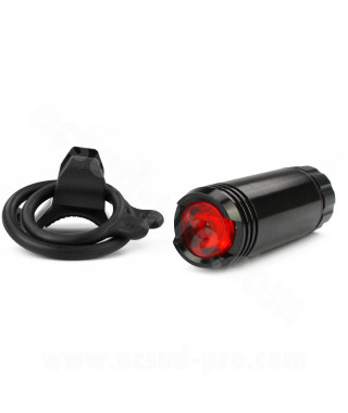 ECLAIRAGE VELO ARRIERE RECHARGEABLE USB WTP SPORT ET OUTDOOR METAL