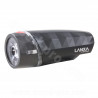 ECLAIRAGE VELO AVANT A PILES SUR GUIDON SPANNINGA LANZA NOIR