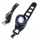 ECLAIRAGE VELO AVANT USB LED POUR CINTRE ET TIGE DE SELLE