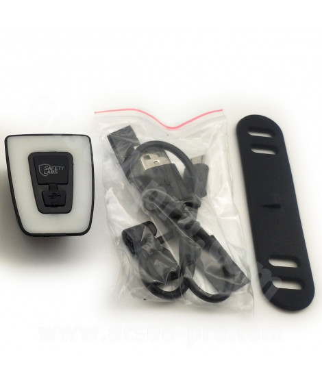 ECLAIRAGE VELO LED SAFETY LABS COMPATIBLE CASQUE VOX. EXPEDO. EROS 2.0 ET X-EROS 2.0