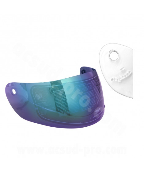 ECRAN CASQUE IRIDIUM MERAK / PULSION / QUADRO (FIXATION Ø18mm) *