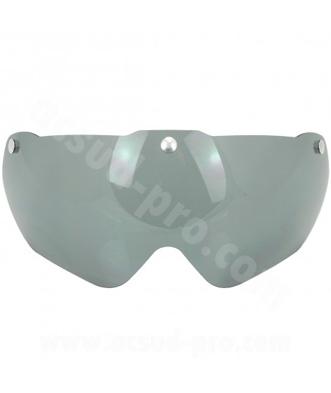 ECRAN CASQUE VELO EXPEDO SAFETY LABS MAGNETIQUE FUME *