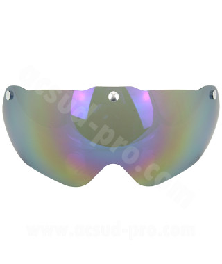 ECRAN CASQUE VELO EXPEDO SAFETY LABS MAGNETIQUE IRIDIUM*