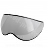 ECRAN CHROME CASQUE 1/2 JET PUCK SB23 (ANCIEN MODELE - PETIT DIAMETRE)  *