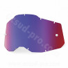 ECRAN DE RECHANGE 100% ACCURI 2/STRATA 2 ROUGE/BLEU MIRROR