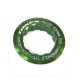 ECROU DE CASSETTE TOKEN CAMPAGNOLO 11 DENTS VERT