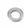 ECROU DE CASSETTE TOKEN CAMPAGNOLO 12 DENTS ARGENT