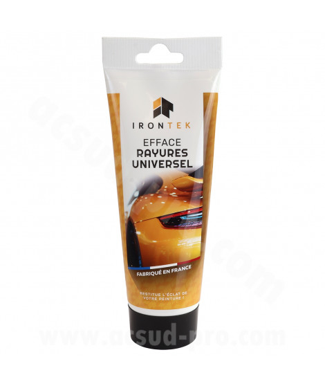EFFACE RAYURES UNIVERSEL IRONTEK (TUBE 200ml) ( MADE IN FRANCE )