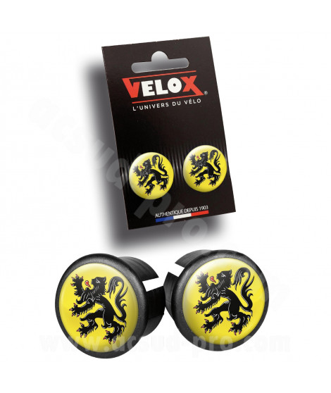 EMBOUT DE GUIDON ROUTE FLANDRES VELOX (LA PAIRE)