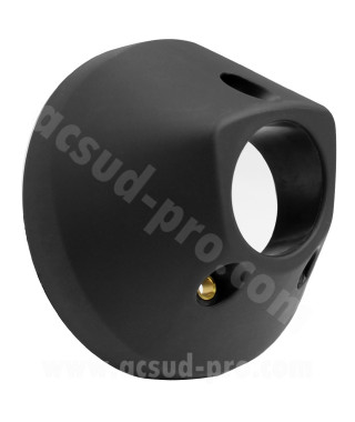 EMBOUT ECHAPPEMENT RB MAX ADAPT. YAMAHA TMAX 500 / MAJESTY 400 2001-2007 NOIR MAT