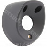 EMBOUT ECHAPPEMENT RB MAX ADAPT. YAMAHA TMAX 530 2017-2019  SX / DX  NOIR MAT (OEM : BC3147990000)