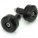 EMBOUT GUIDON OPM DINGO SCOOT / MAXISCOOT / MOTO NOIR Ø14mm  (LA PAIRE)