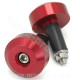 EMBOUT GUIDON OPM DINGO SCOOT / MAXISCOOT / MOTO ROUGE Ø14mm (LA PAIRE)