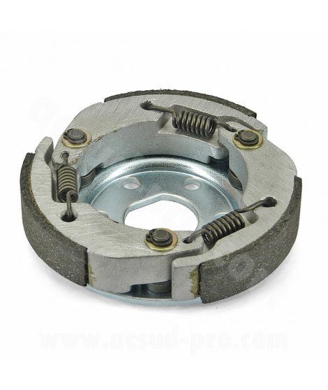 EMBRAYAGE SCOOTER TNT TYPE ORIGINE ADAPT. PEUGEOT KISBEE / TYPHOON / ZIP / BOOSTER / NITRO  / SYM  GY6 50 4T NM Ø107mm