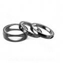 ENTRETOISE AHEAD-SET TOKEN 3D 12.3g NOIR (JEU DE 3 - 2 en 5mm et 1 en 10mm)