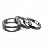 ENTRETOISE AHEAD-SET TOKEN 3D 12.3g NOIR (JEU DE 3 - 2 en 5mm et 1 en 10mm)