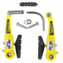 ETRIER DE FREIN ALU JAUNE