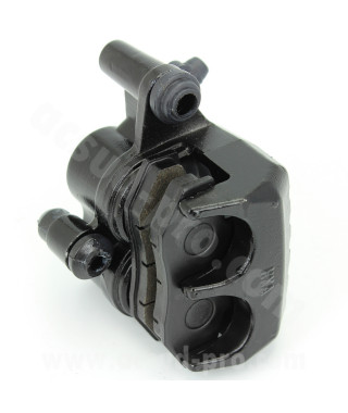 ETRIER DE FREIN SCOOTER CHINOIS DOUBLE PISTON ( GAUCHE  )