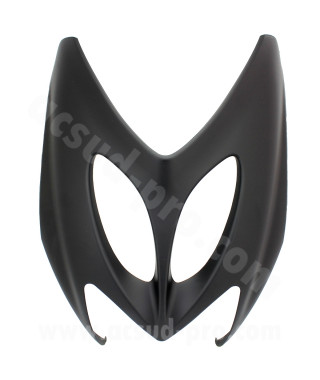 FACE . TABLIER . CARENAGE AVANT ADAPT. MBK NITRO / YAMAHA AEROX 1998-2012 NOIR MAT