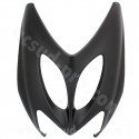 FACE . TABLIER . CARENAGE AVANT ADAPT. MBK NITRO / YAMAHA AEROX 1998-2012 NOIR MAT
