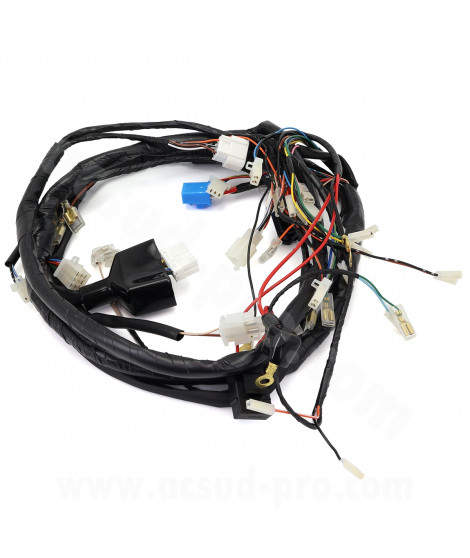 FAISCEAU ELECTRIQUE TYPE ORIGINE ADAPT MBK MACH G / YAMAHA JOG R 2002-2013 (OEM : 5RW-H2590-40)