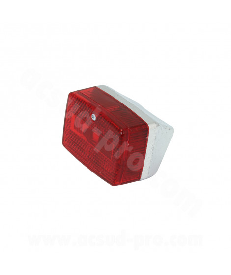 FEU ARRIERE ADAPT. SOLEX / PEUGEOT 103 MBK 51 BASE CHROMEE