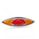 FEU ARRIERE + CLIGNOTANT A LEDS EYE ROUGE / ORANGE *