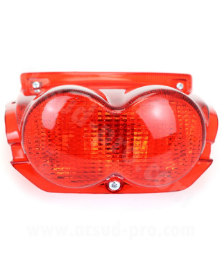 FEU ARRIERE COMPLET ADAPT. MBK 50 OVETTO 1997-2007 / YAMAHA 50 NEOS 1997-2007 ROUGE (OEM : 5AD-H4710-00)*