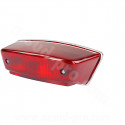 FEU ARRIERE COMPLET ADAPT. MBK 50 STUNT / YAMAHA 50 SLIDER-125 TZR 1991-1993 ROUGE (OEM  : 4GV-H4710-00)*