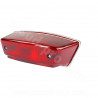 FEU ARRIERE COMPLET ADAPT. MBK 50 STUNT / YAMAHA 50 SLIDER-125 TZR 1991-1993 ROUGE (OEM  : 4GV-H4710-00)*
