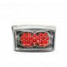 FEU ARRIERE COMPLET ADAPT. MBK BOOSTER  (à partir de) 2004  / YAMAHA BWS (à partir de) 2004  A LEDS HOMOLOGUE