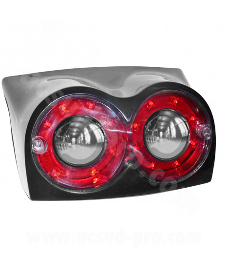 FEU ARRIERE EXTEND NOIR ADAPT. MBK BOOSTER (à partir de) 2004 / YAMAHA BWS (à partir de) 2004 A LEDS *