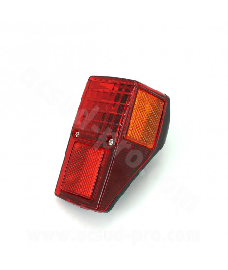 FEU ARRIERE ROUGE AVEC CATADOPTRE ADAPT. PEUGEOT 103 MVL VOGUE MBK 51 CLUB