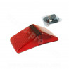 FEU ARRIERE SOUPLE APPLIQUE ROUGE *