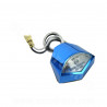 FEU ECLAIRAGE DE PLAQUE HOMOLOGUE TNT HEPTA  A LEDS BLEU ANODISE