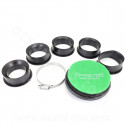 FILTRE A AIR CARENZI L 40mm / Ø CONNEXION 46-49-52-55-58-62MM (MADE IN ITALY) (SPECIAL CARBU PWK)