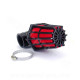 FILTRE A AIR CARENZI R 90° Ø35/28 CARBONE/ROUGE