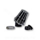 FILTRE A AIR CARENZI  R-EVOLUTION 30° Ø35/28 CHROME/NOIR