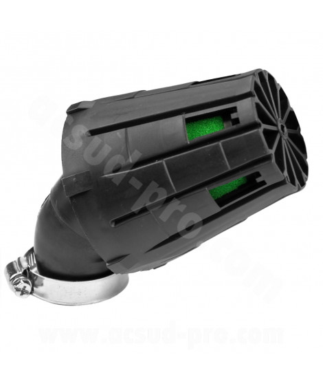 FILTRE A AIR CARENZI TYPE KN  Ø28/35 45° ADJUSTABLE R-EVO2