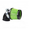 FILTRE A AIR CARENZI TYPE KN  Ø28/35 45° ADJUSTABLE (TAILLE M)