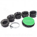 FILTRE A AIR CARENZI VERT L 40mm / Ø CONNEXION  28-32-36-39-43MM (MADE IN ITALY)