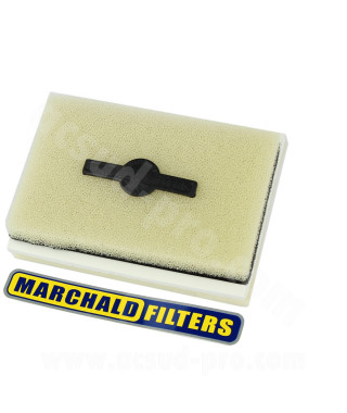 FILTRE A AIR MARCHALD ADAPT. YAMAHA TMAX 500 2008 -2011 / 530  2012-2015 (OEM : 4B5-14451-0000) HFA4507