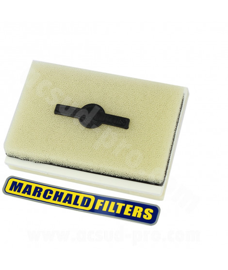 FILTRE A AIR MARCHALD ADAPT. YAMAHA TMAX 500 2008 -2011 / 530  2012-2015 (OEM : 4B5-14451-0000) HFA4507