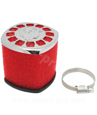 FILTRE A AIR SCOOT MALOSSI E14 DROIT Ø35